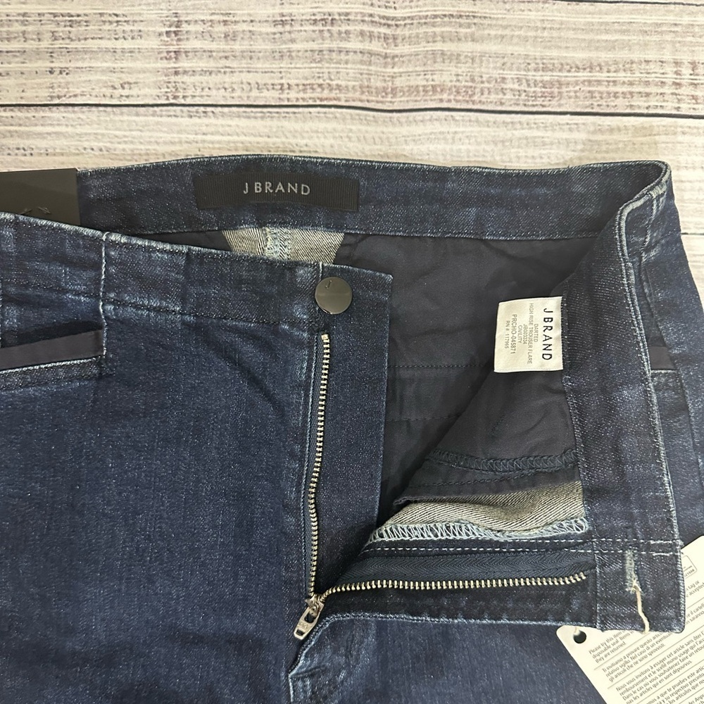 J Brand DARK WASH CIVILITY FLARED‎ JEANS Sz. 29 - Picture 11 of 16